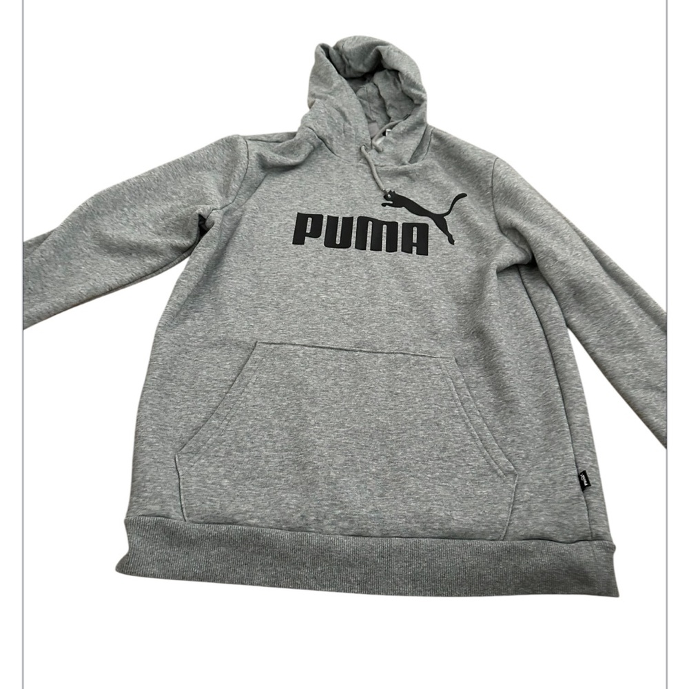 PUMA Men's Heather Gray Hoodie